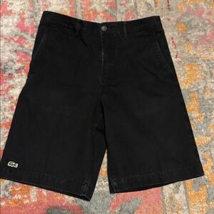 Lacoste Men's Cotton Twill Shorts - 10.5” inseam
